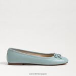 jp Sam Edelman 女性 フェリシア リュクス バレエ フラット タイドブルー 4NFV0P286 履物 - Image 2
