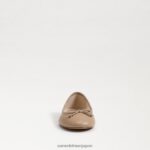 jp Sam Edelman 女性 フェリシア リュクス バレエ フラット ソフトベージュ 4NFV0P283 履物 - Image 3