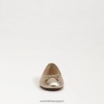 jp Sam Edelman 女性 フェリシア リュクス バレエ フラット 金箔 4NFV0P285 履物 - Image 3