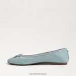 jp Sam Edelman 女性 フェリシア リュクス バレエ フラット タイドブルー 4NFV0P286 履物 - Image 4