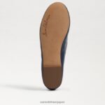 jp Sam Edelman 女性 フェリシア リュクス バレエ フラット ハドソンネイビー 4NFV0P292 履物 - Image 6