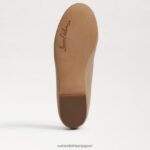 jp Sam Edelman 女性 フェリシア リュクス バレエ フラット ソフトベージュ 4NFV0P283 履物 - Image 6