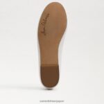 jp Sam Edelman 女性 フェリシア リュクス バレエ フラット 明るい白色 4NFV0P287 履物 - Image 6