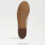 jp Sam Edelman 女性 フェリシア リュクス バレエ フラット ソフトシルバー 4NFV0P290 履物 - Image 6