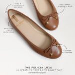 jp Sam Edelman 女性 フェリシア リュクス バレエ フラット サドル 4NFV0P282 履物 - Image 7