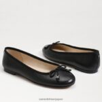 jp Sam Edelman 女性 フェリシア リュクス バレエ フラット 黒い革 4NFV0P284 履物 - Image 7