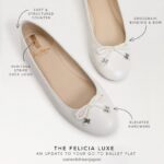 jp Sam Edelman 女性 フェリシア リュクス バレエ フラット 明るい白色 4NFV0P287 履物 - Image 7