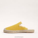 jp Sam Edelman 女性 フェルナンダ エスパドリーユ ミュール 黄色 4NFV0P644 履物 - Image 4