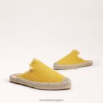 jp Sam Edelman 女性 フェルナンダ エスパドリーユ ミュール 黄色 4NFV0P644 履物 - Image 7