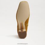 jp Sam Edelman 女性 フォーンアンクルブーティ サフランベルベット 4NFV0P783 履物 - Image 6