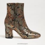 jp Sam Edelman 女性 フォーンアンクルブーティ ブロンズマルチ 4NFV0P785 履物 - Image 2