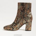 jp Sam Edelman 女性 フォーンアンクルブーティ ブロンズマルチ 4NFV0P785 履物 - Image 4
