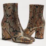 jp Sam Edelman 女性 フォーンアンクルブーティ ブロンズマルチ 4NFV0P785 履物 - Image 7