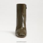 jp Sam Edelman 女性 フォーンアンクルブーティ モミの緑 4NFV0P781 履物 - Image 3