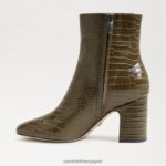 jp Sam Edelman 女性 フォーンアンクルブーティ モミの緑 4NFV0P781 履物 - Image 4