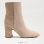jp Sam Edelman 女性 フォーンアンクルブーティ 暖かいオーツスエード 4NFV0P786 履物 - Image 2