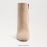 jp Sam Edelman 女性 フォーンアンクルブーティ 暖かいオーツスエード 4NFV0P786 履物 - Image 3