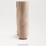 jp Sam Edelman 女性 フォーンアンクルブーティ 暖かいオーツスエード 4NFV0P786 履物 - Image 5