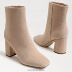 jp Sam Edelman 女性 フォーンアンクルブーティ 暖かいオーツスエード 4NFV0P786 履物 - Image 7