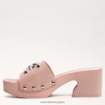 jp Sam Edelman 女性 フランシーナ ミュールサンダル 淡いピンク 4NFV0P522 履物 - Image 4