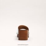 jp Sam Edelman 女性 フランシーナ ミュールサンダル 銀 4NFV0P519 履物 - Image 5