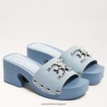 jp Sam Edelman 女性 フランシーナ ミュールサンダル 青白い 4NFV0P521 履物