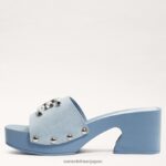 jp Sam Edelman 女性 フランシーナ ミュールサンダル 青白い 4NFV0P521 履物 - Image 4