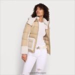 jp Sam Edelman 女性 フード付きショートフグ 砂 4NFV0P1253 衣服 - Image 3