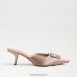 jp Sam Edelman 女性 ブリット キトゥン ヒール ミュール ソフトプラリネ 4NFV0P432 履物 - Image 2