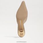 jp Sam Edelman 女性 ブリットツアーキトゥンヒール アンバーゴールド 4NFV0P589 履物 - Image 6