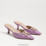 jp Sam Edelman 女性 ブリットツアーキトゥンヒール ライラックヘイズ 4NFV0P587 履物