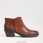 jp Sam Edelman 女性 プライスアンクルブーティ 黄褐色 4NFV0P375 履物 - Image 2