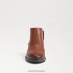 jp Sam Edelman 女性 プライスアンクルブーティ 黄褐色 4NFV0P375 履物 - Image 3