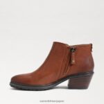 jp Sam Edelman 女性 プライスアンクルブーティ 黄褐色 4NFV0P375 履物 - Image 4