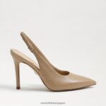 jp Sam Edelman 女性 ヘーゼル スリングバック ポンプ ソフトベージュ 4NFV0P661 履物 - Image 2