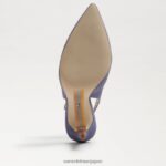 jp Sam Edelman 女性 ヘーゼル スリングバック ポンプ ダスティバイオレット 4NFV0P666 履物 - Image 6