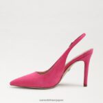 jp Sam Edelman 女性 ヘーゼル スリングバック ポンプ デライラピンク 4NFV0P667 履物 - Image 4