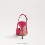 jp Sam Edelman 女性 ヘーゼル スリングバック ポンプ デライラピンク 4NFV0P667 履物 - Image 5
