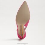 jp Sam Edelman 女性 ヘーゼル スリングバック ポンプ デライラピンク 4NFV0P667 履物 - Image 6