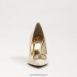 jp Sam Edelman 女性 ヘーゼルラディアントポインテッドトゥヒール 磁器 4NFV0P657 履物 - Image 3
