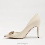 jp Sam Edelman 女性 ヘーゼルラディアントポインテッドトゥヒール 磁器 4NFV0P657 履物 - Image 4