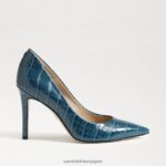 jp Sam Edelman 女性 ヘーゼル色のポインテッドトゥヒール 野生のインディゴ 4NFV0P149 履物 - Image 2