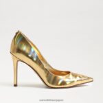 jp Sam Edelman 女性 ヘーゼル色のポインテッドトゥヒール ベガスゴールド 4NFV0P154 履物 - Image 2