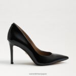 jp Sam Edelman 女性 ヘーゼル色のポインテッドトゥヒール ブラックパテント 4NFV0P159 履物 - Image 2