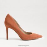 jp Sam Edelman 女性 ヘーゼル色のポインテッドトゥヒール 粉をまぶした粘土 4NFV0P165 履物 - Image 2