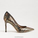 jp Sam Edelman 女性 ヘーゼル色のポインテッドトゥヒール ブロンズ 4NFV0P138 履物 - Image 2