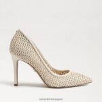 jp Sam Edelman 女性 ヘーゼル色のポインテッドトゥヒール 象牙 4NFV0P139 履物 - Image 2