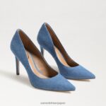 jp Sam Edelman 女性 ヘーゼル色のポインテッドトゥヒール ウォッシュドインディゴ 4NFV0P141 履物