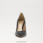 jp Sam Edelman 女性 ヘーゼル色のポインテッドトゥヒール 黒い革 4NFV0P146 履物 - Image 3