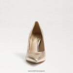jp Sam Edelman 女性 ヘーゼル色のポインテッドトゥヒール 金箔革 4NFV0P152 履物 - Image 3